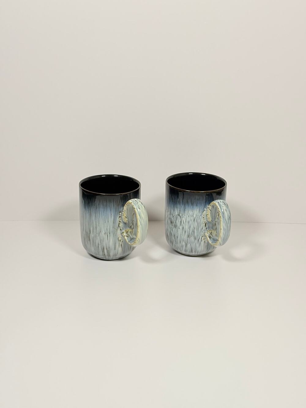 Denby Halo Heritage Straight Mugs ~ Set of 2